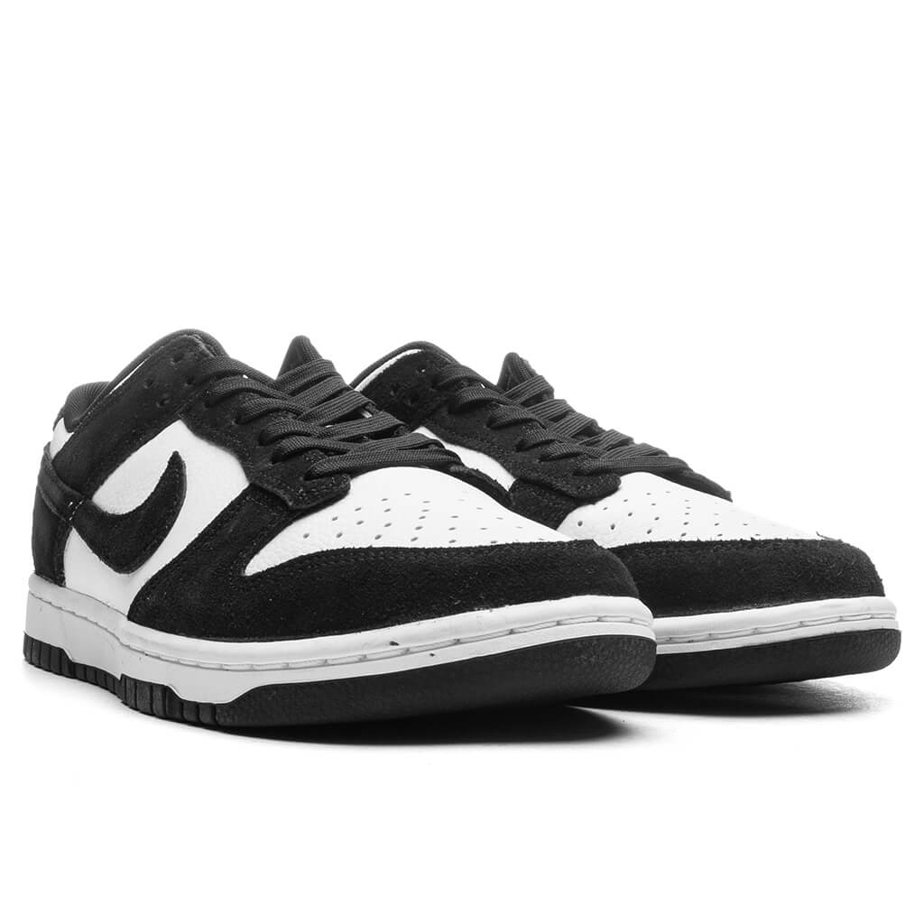 Dunk Low Retro SE 'Suede Panda' - White/Black/White - Image 2