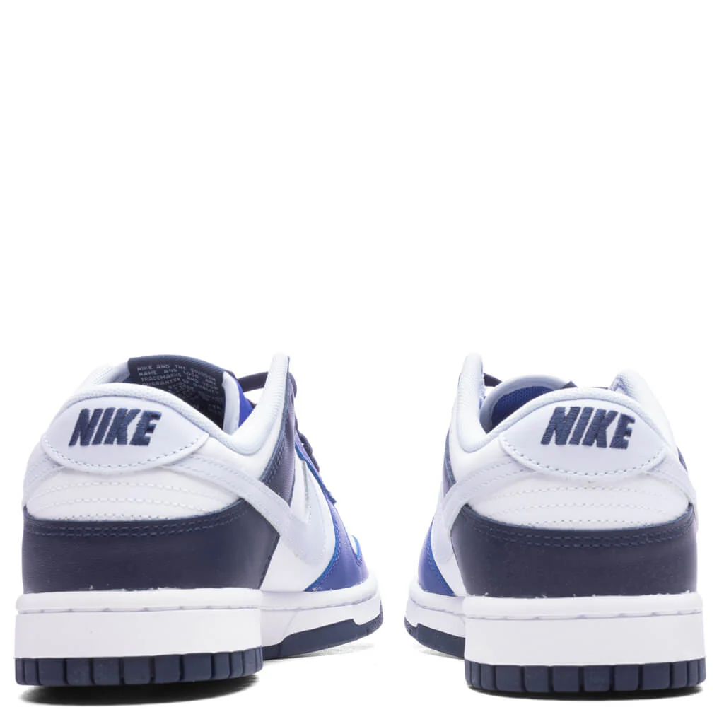 Dunk Low Retro - White/Football Grey/Game Royal - Image 4