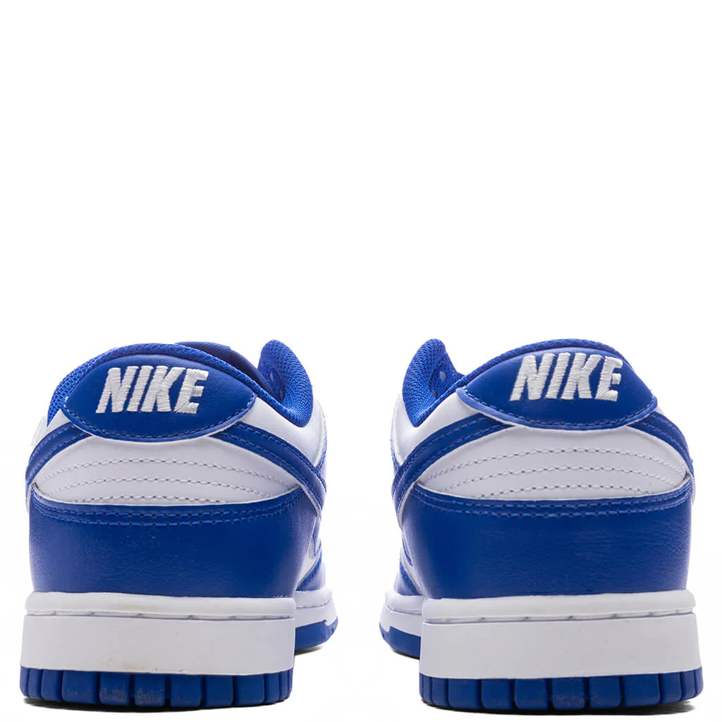 Dunk Low Retro - White/Hyper Royal/White - Image 4