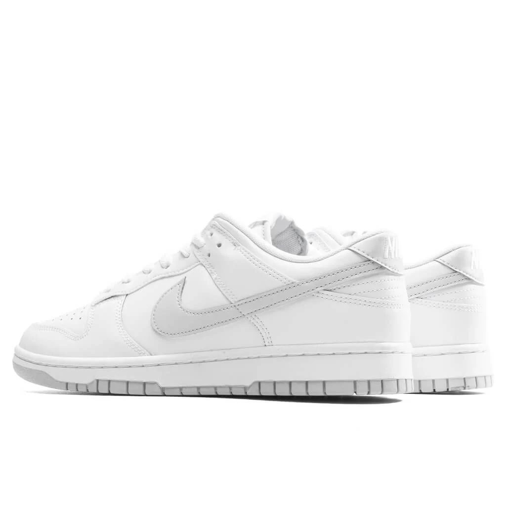 Dunk Low Retro - White/Pure Platinum-White - Image 3