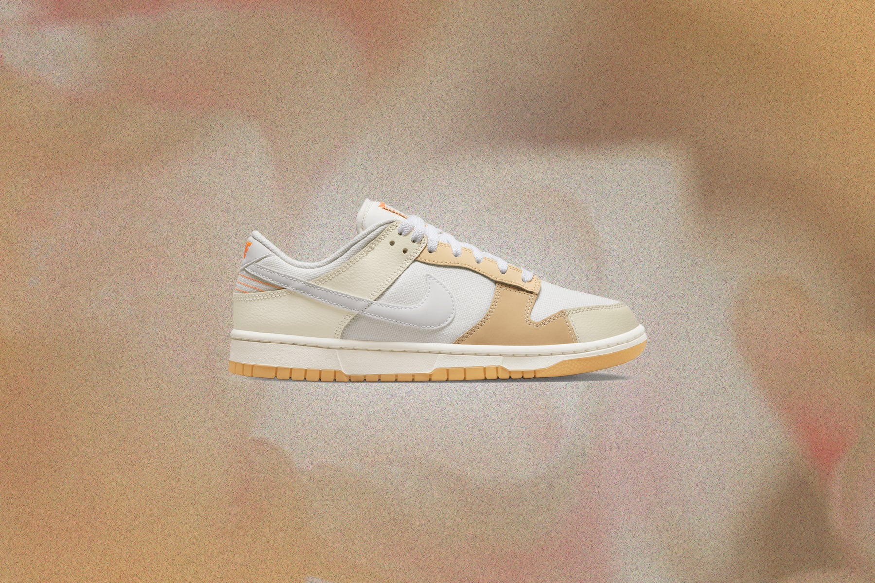 Dunk Low SE Patchwork - White/Sail/White - Image 5