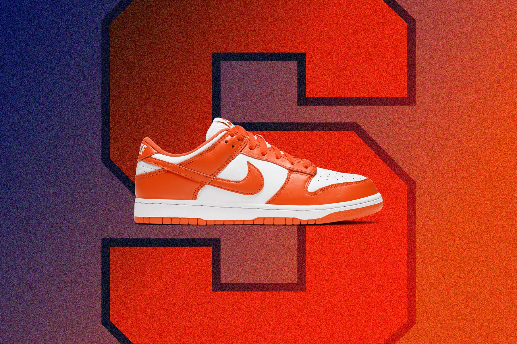 Dunk Low SP Syracuse - White/Orange Blaze - Image 2