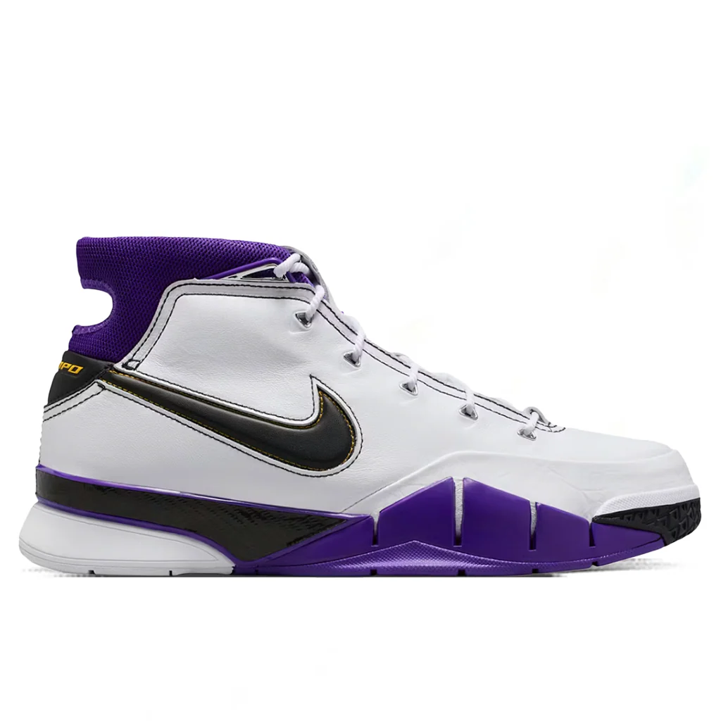Kobe 1 Protro '81 Points' - White/Black/Court Purple