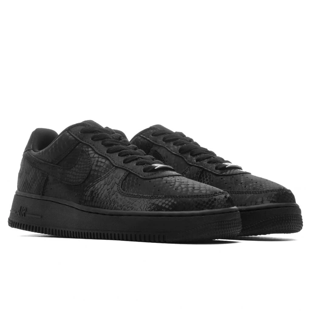 Nike x Kobe Bryant Air Force 1 Low 'Triple Black' - Black/Black - Image 2