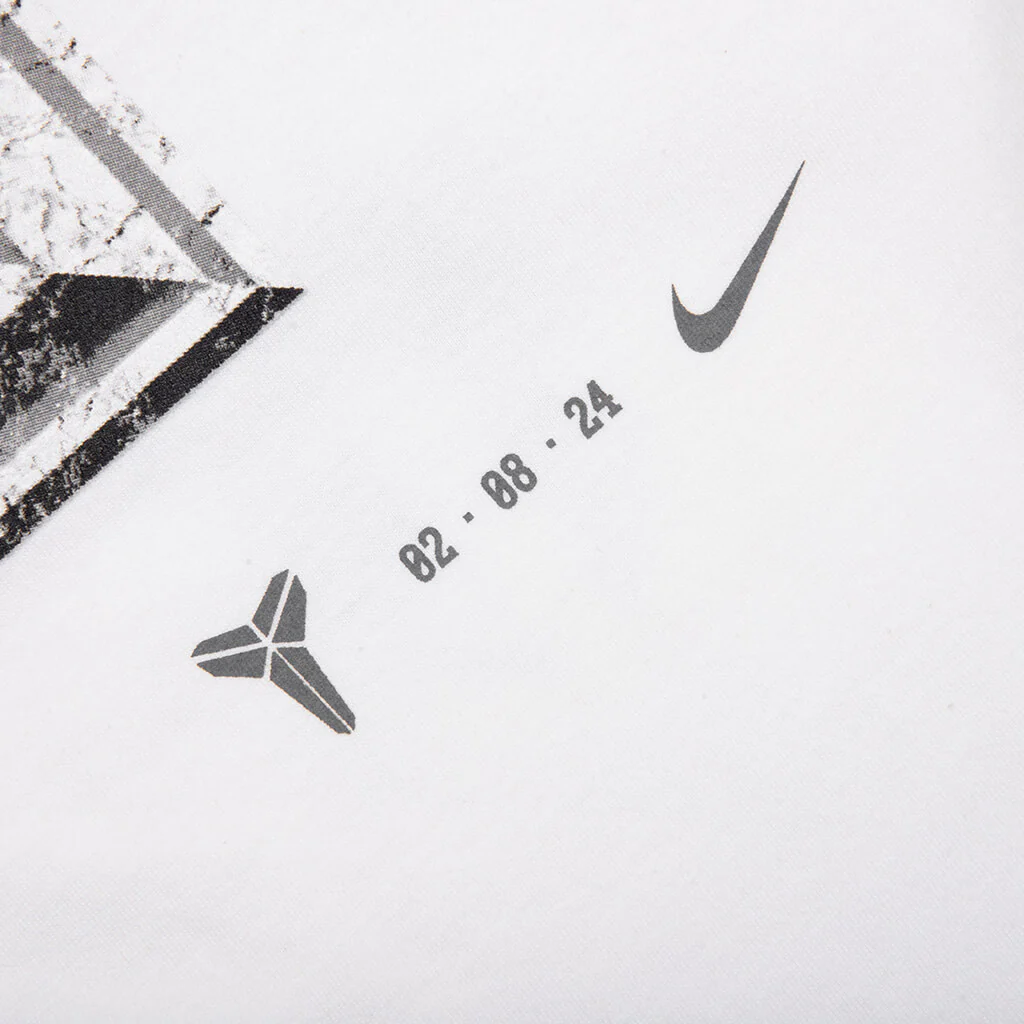 Kobe Bryant Los Angeles Lakers Statue Unveil Tee - White - Image 3