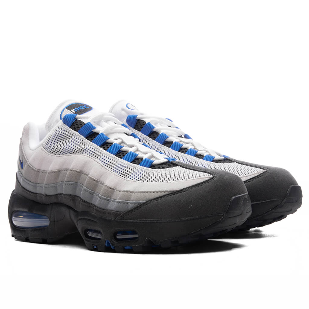 Air Max 95 Big Bubble 'Blue Spark' - White/Blue Spark/Neutral Grey - Image 2