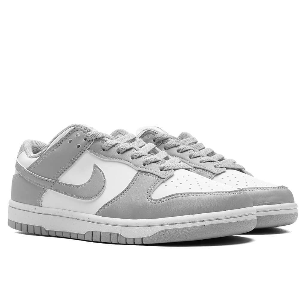Women's Dunk Low - White/Light Smoke Grey - Image 2