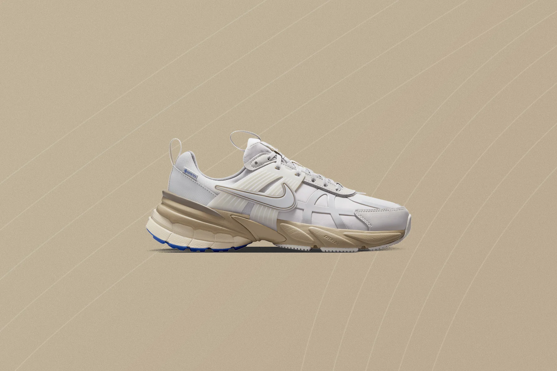 Women's V2K Run Gore-Tex - Light Iron Ore/Light Bone/Khaki - Image 2