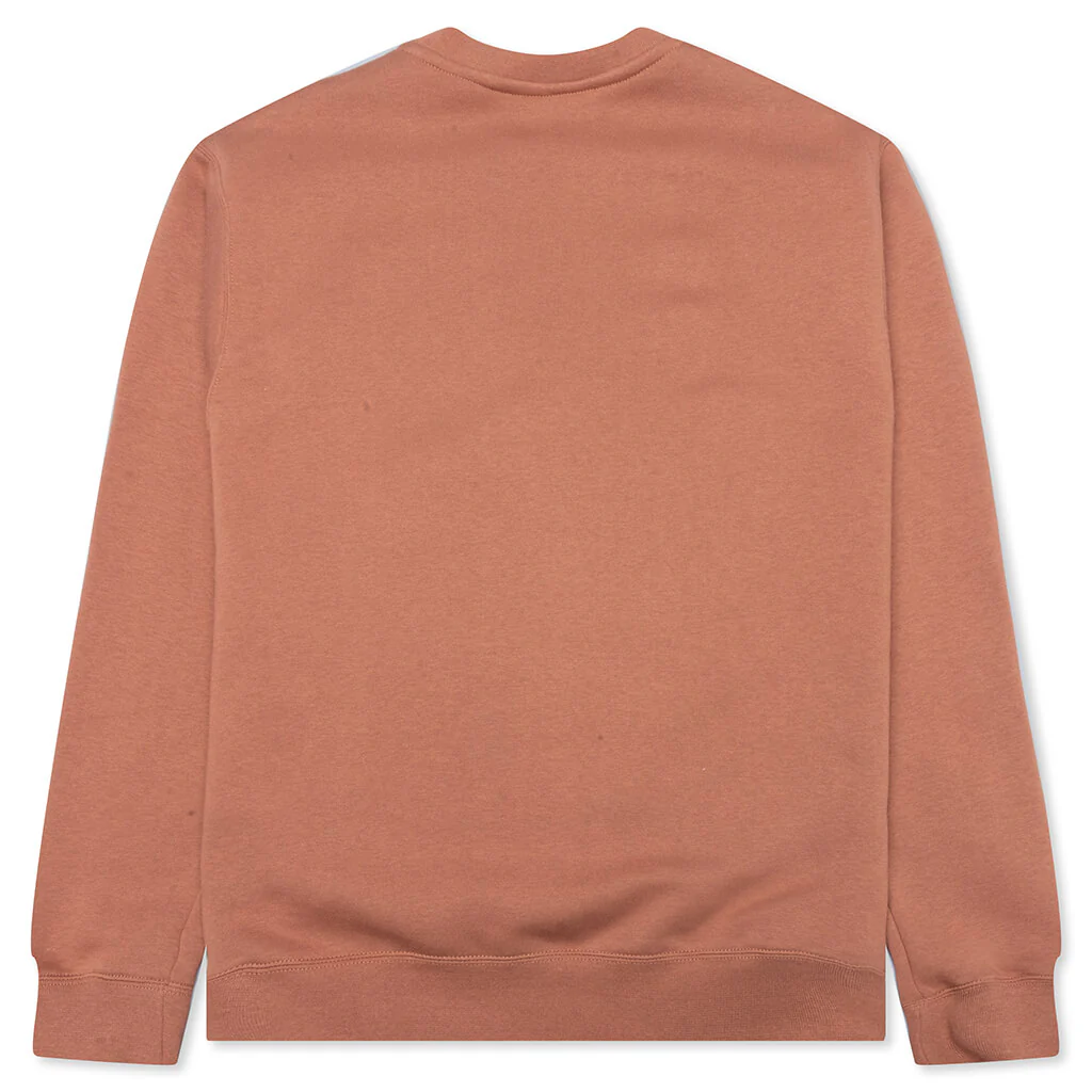 Sportswear Club Fleece Crew - Mineral Clay/White - Image 2