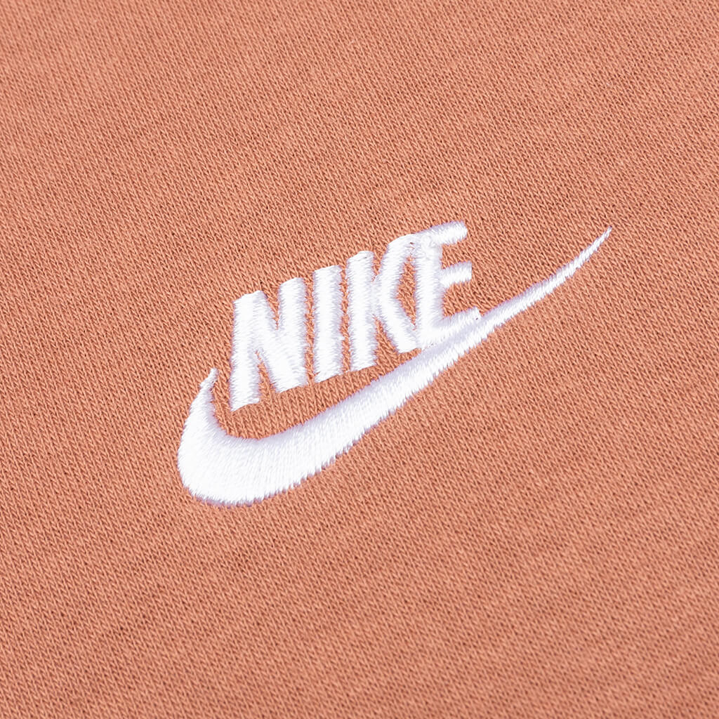 Sportswear Club Fleece Crew - Mineral Clay/White - Image 3