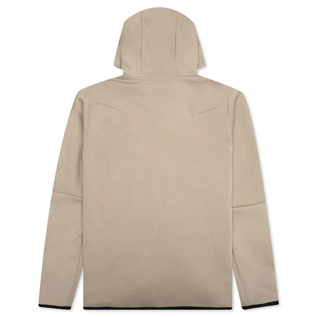 Sportswear Tech Fleece Full Zip Up Hoodie - Khaki/Black - Image 2