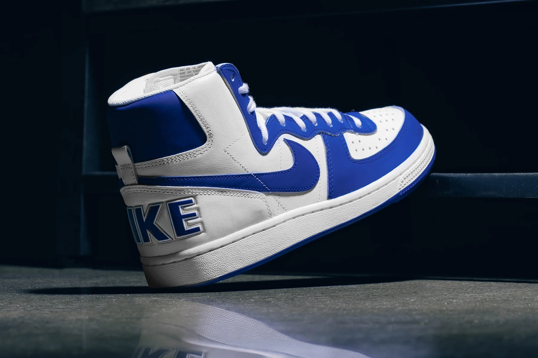 Terminator High - White/Game Royal - Image 5