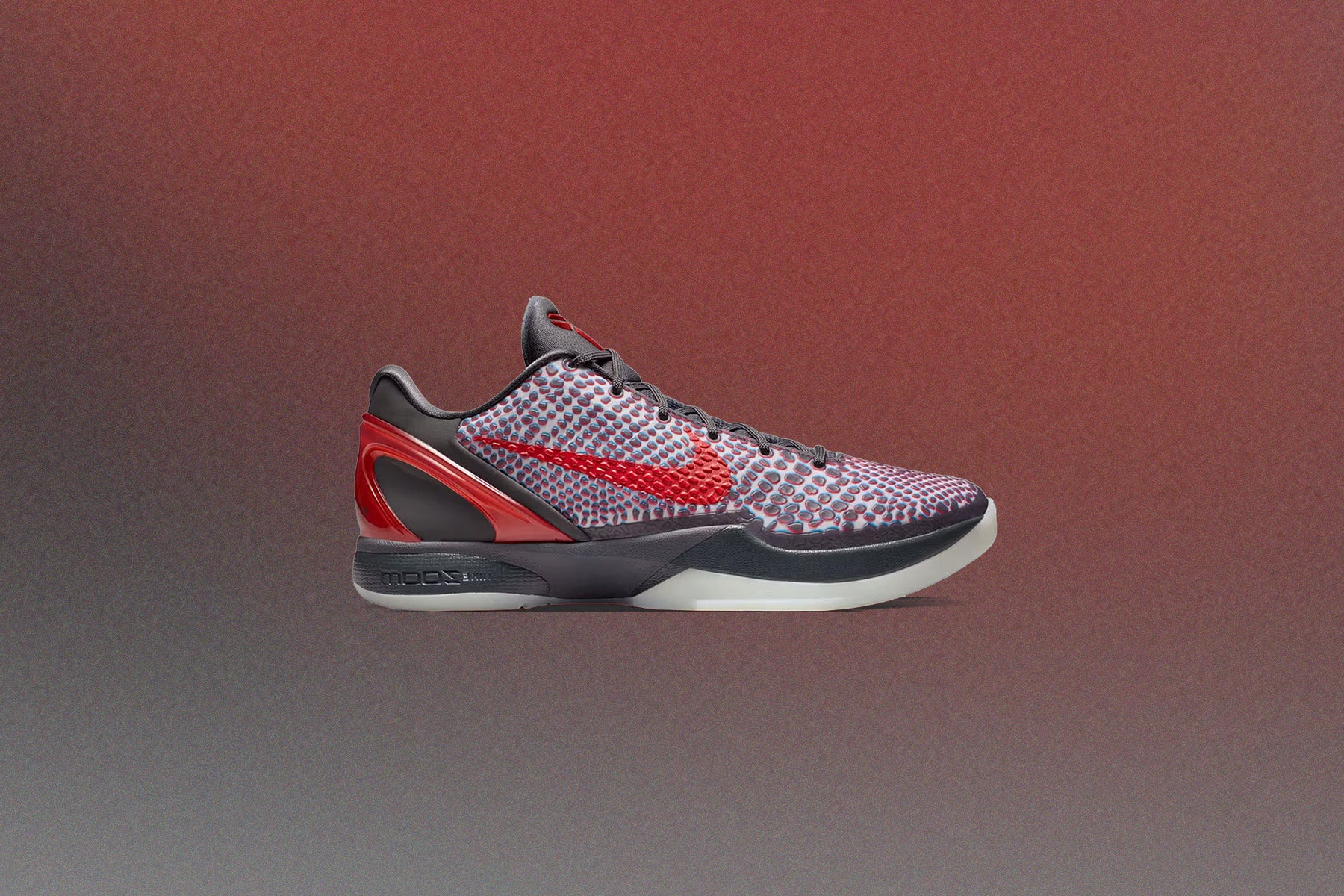 Kobe 6 Protro '3D' - Dark Grey/Chlorine Blue/Daring Red - Image 2