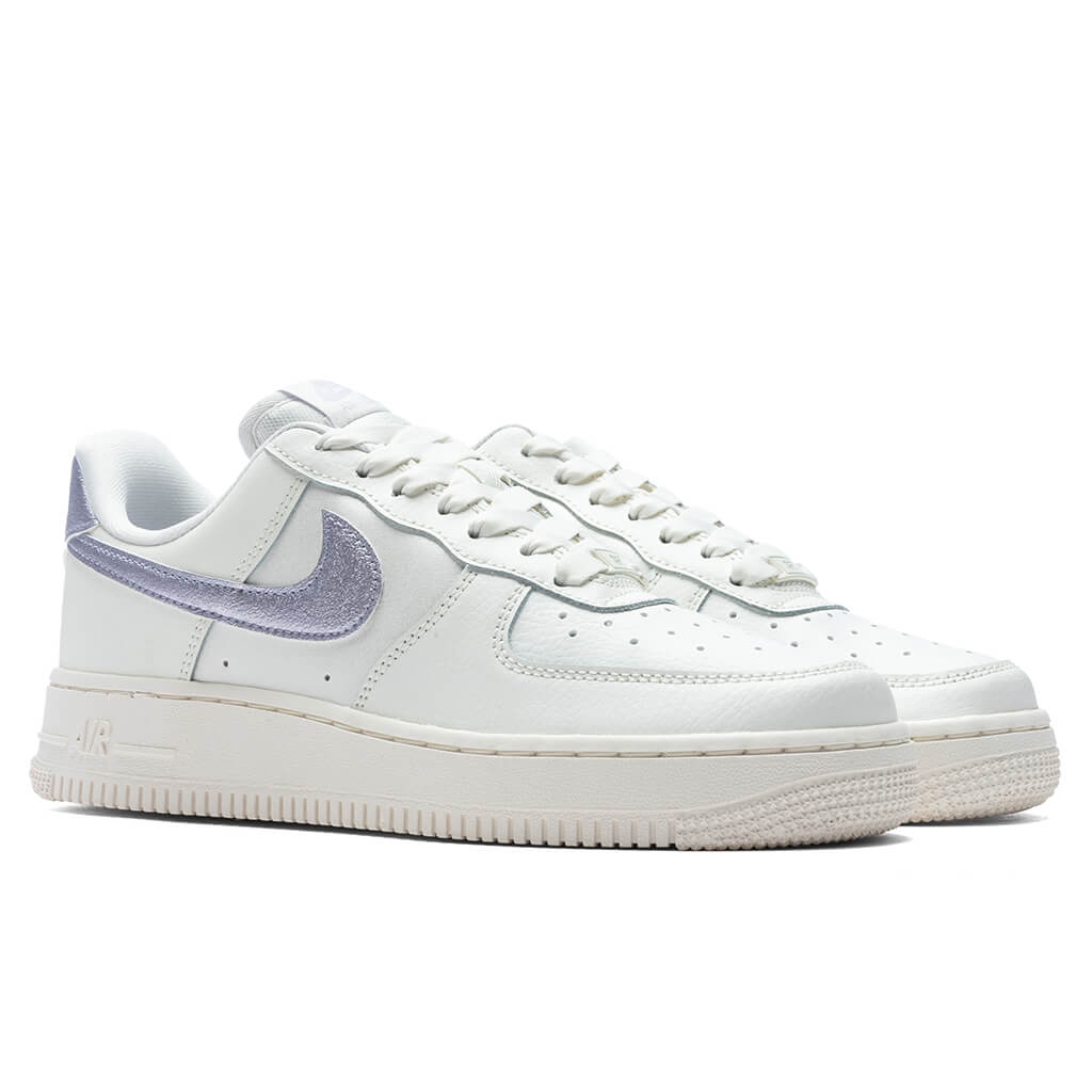 Women's Air Force 1 '07 Essential - Sail/Oxygen Purple - Image 2