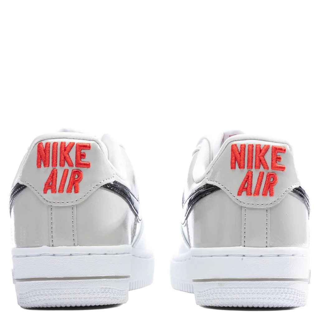 Women's Air Force 1 '07 - Light Iron Ore/ Black/ White/ University Red - Image 4