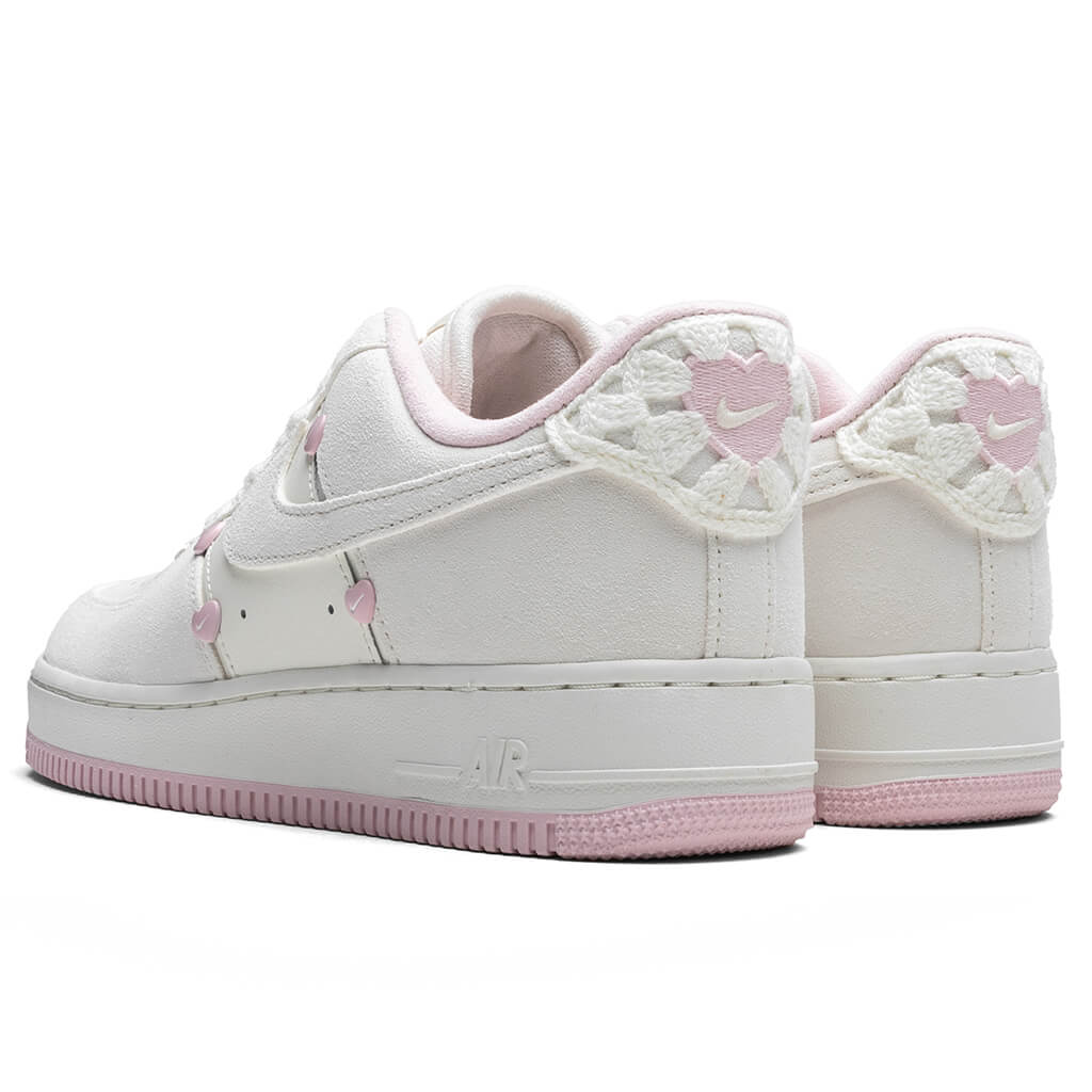 Women's Air Force 1 '07 'Valentine’s Day' - Sail/Pink Foam - Image 3