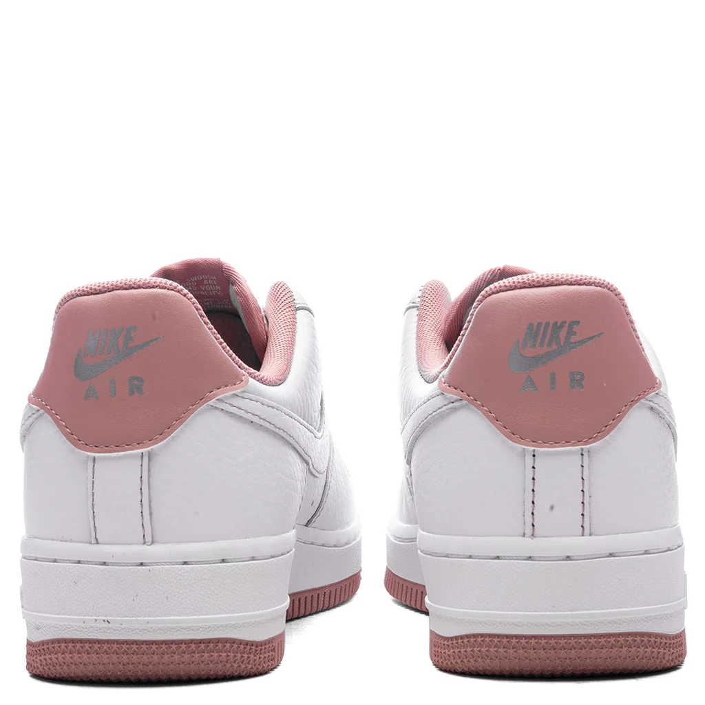 Women's Air Force 1 '07 Mini Jewel - White/Particle Pink/Metallic Silver - Image 4