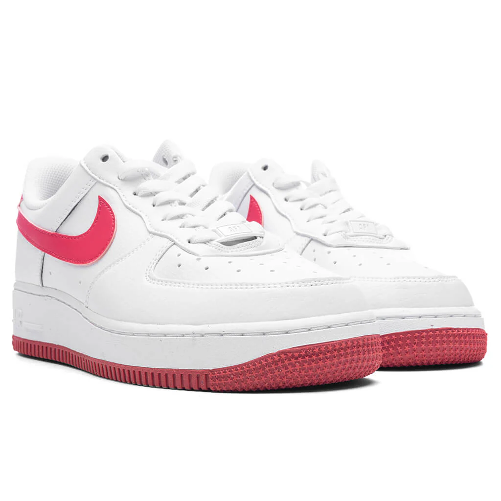 Women's Air Force 1 '07 Next Nature - White/Aster Pink - Image 2