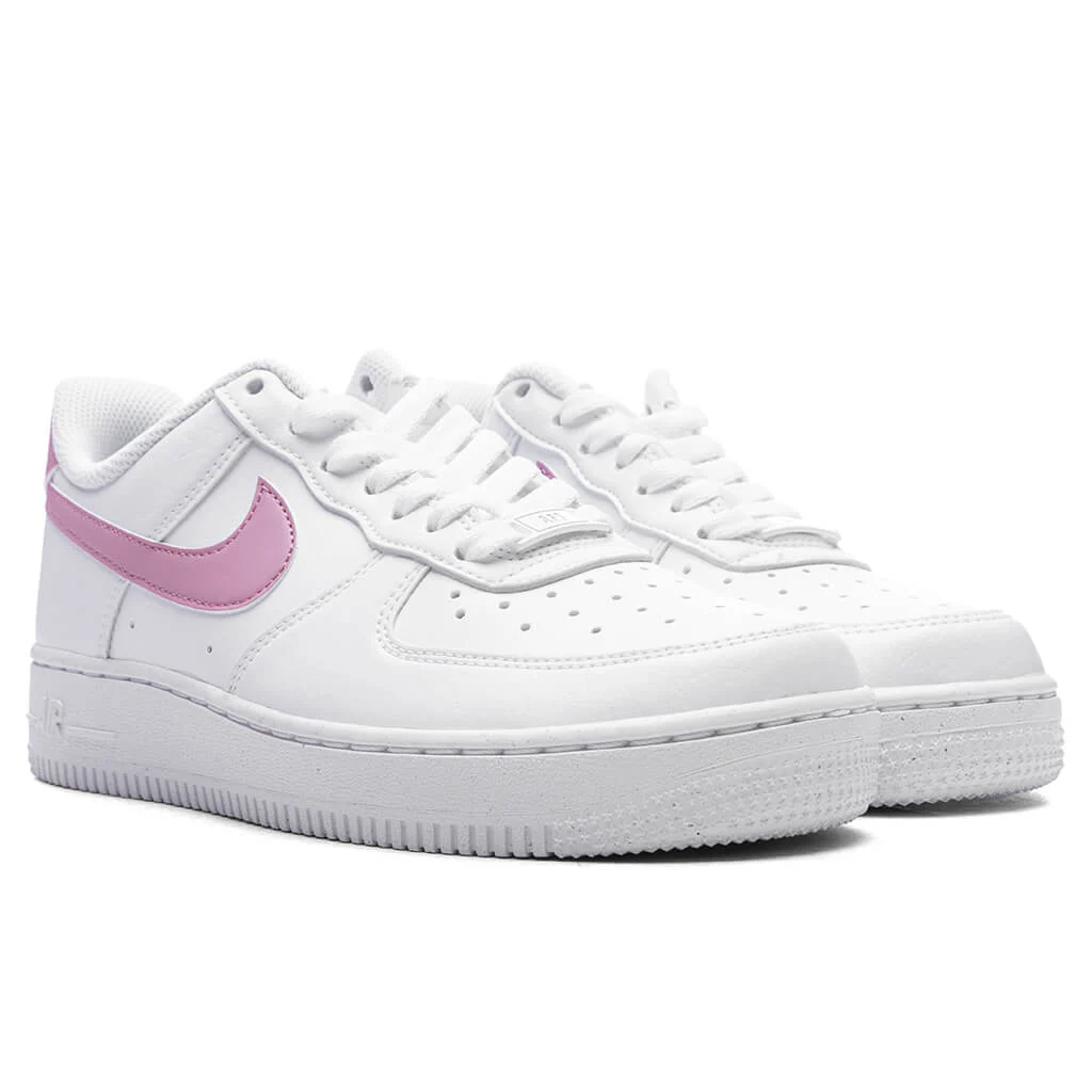 Women's Air Force 1 '07 Next Nature - White/Elemental Pink - Image 2