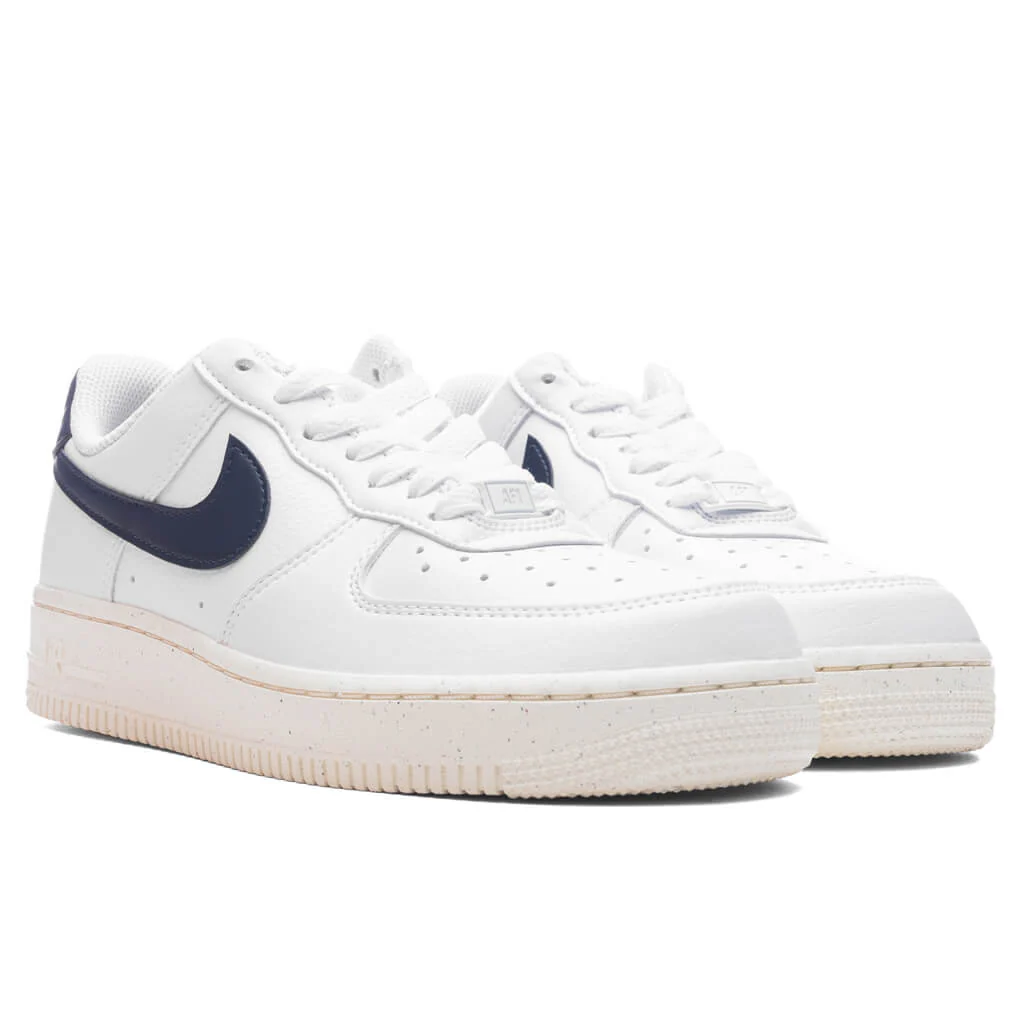 Women's Air Force 1 '07 'Olympic' - White/Obsidian/Pale Ivory/Metallic Gold - Image 2