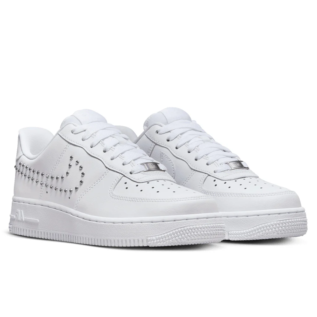 Women's Air Force 1 '07 - White/Chrome/Metallic Silver - Image 2