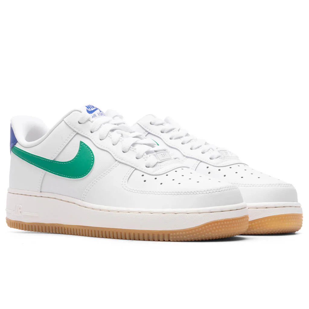Women's Air Force 1 '07 - White/Stadium Green/Game Royal - Image 2