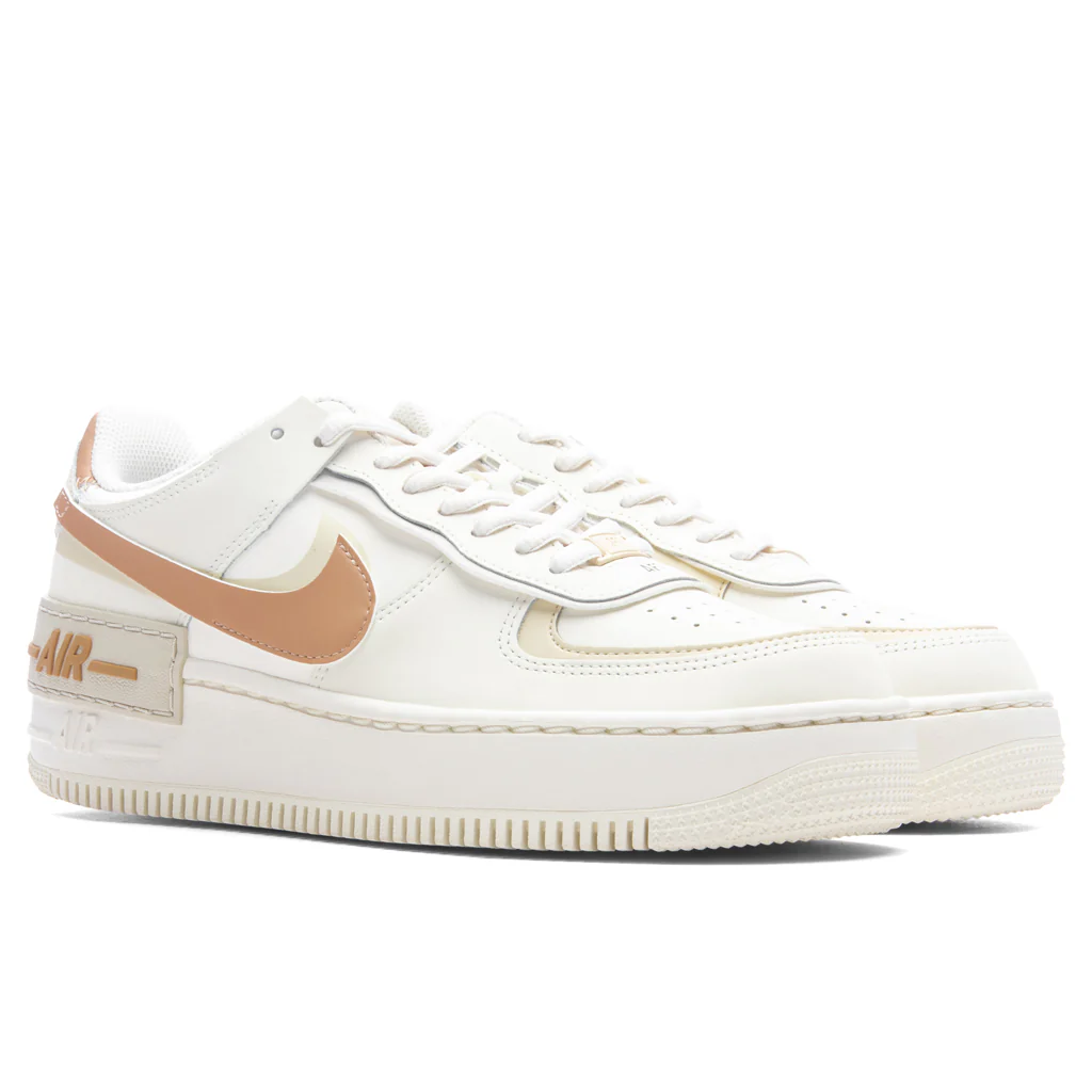 Women's Air Force 1 Shadow - Sail/Hemp/Fossil - Image 2