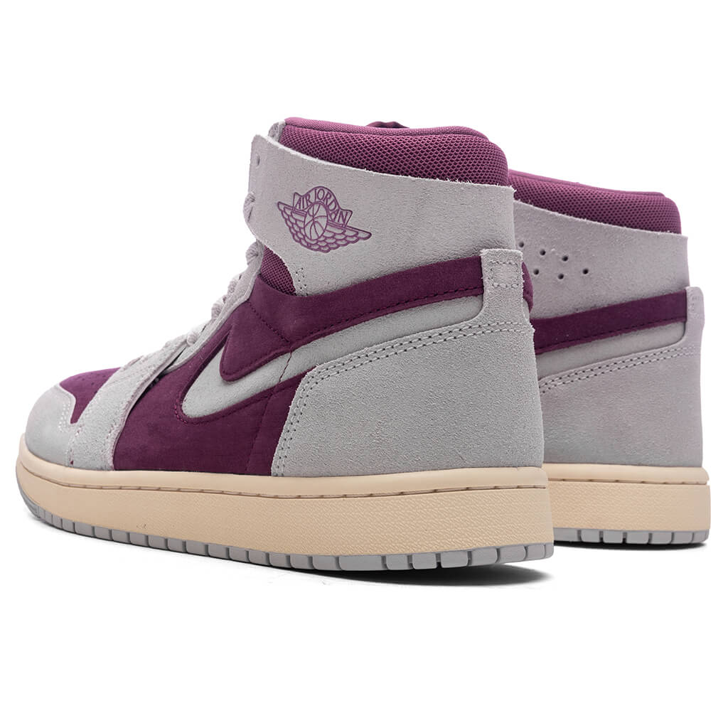 Women's Air Jordan 1 Zoom CMFT 2 - Bordeaux/Neutral Grey/Light Bordeaux - Image 3