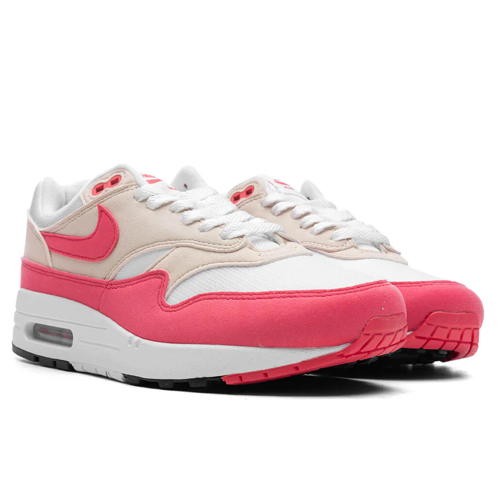 Women's Air Max 1 '87 - White/Aster Pink/Light Orewood Brown/Black - Image 2