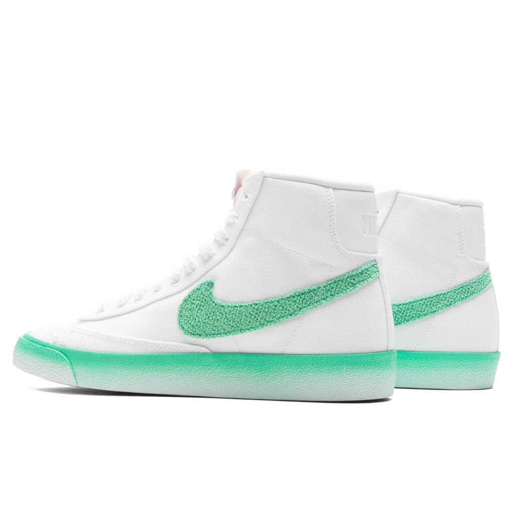 Women's Blazer Mid '77 - White/Spring Green/Barely Green - Image 3