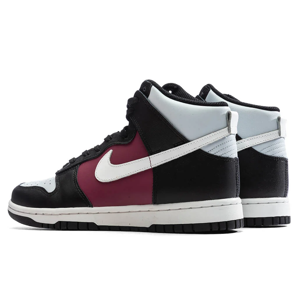 Women's Dunk High - Black/Summit White/Rosewood - Image 3