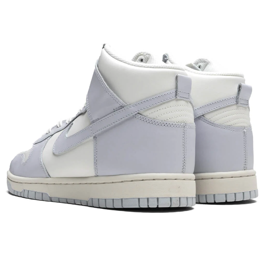 Women's Dunk High - Sail/Football Grey - Image 3