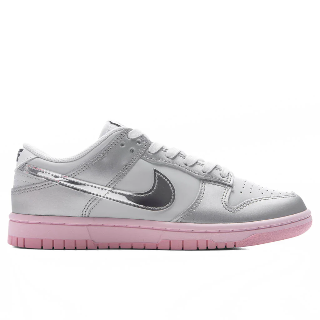 Women's Dunk Low LX - Photon Dust/Metallic Silver/Pink Foam