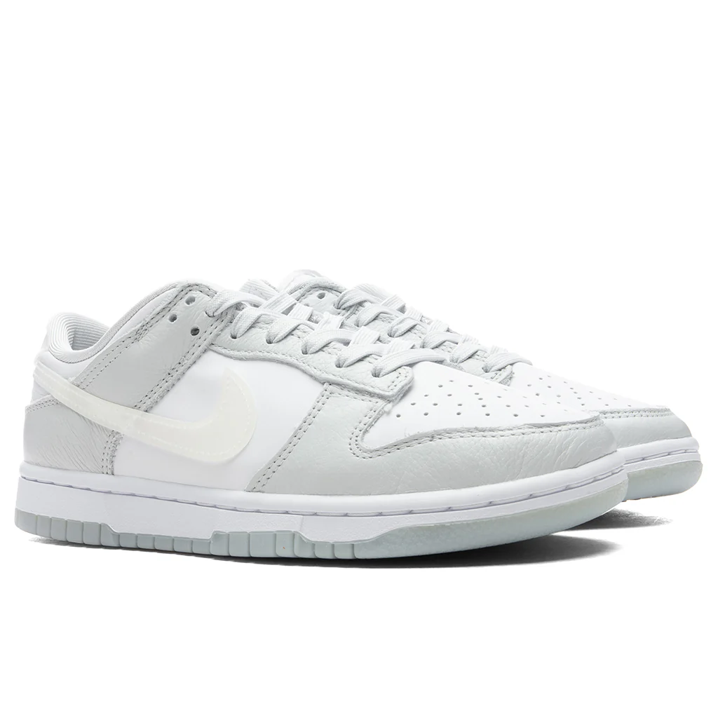 Women's Dunk Low - Photon Dust/Multi Color/White/Blue Ice - Image 2