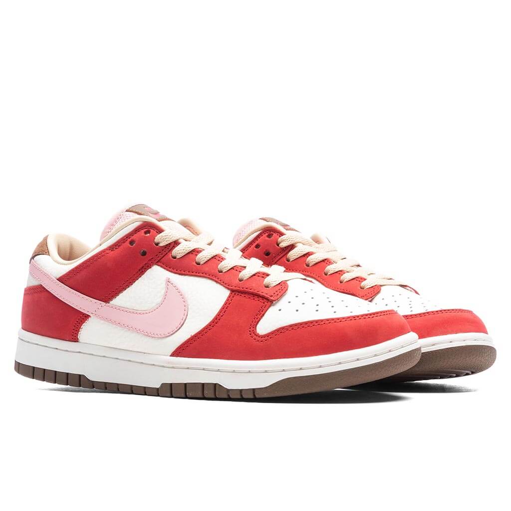 Women's Dunk Low PRM 'Bacon' - Sport Red/Sheen/Sail - Image 2