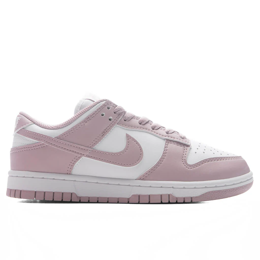 Women's Dunk Low - White/Particle Rose