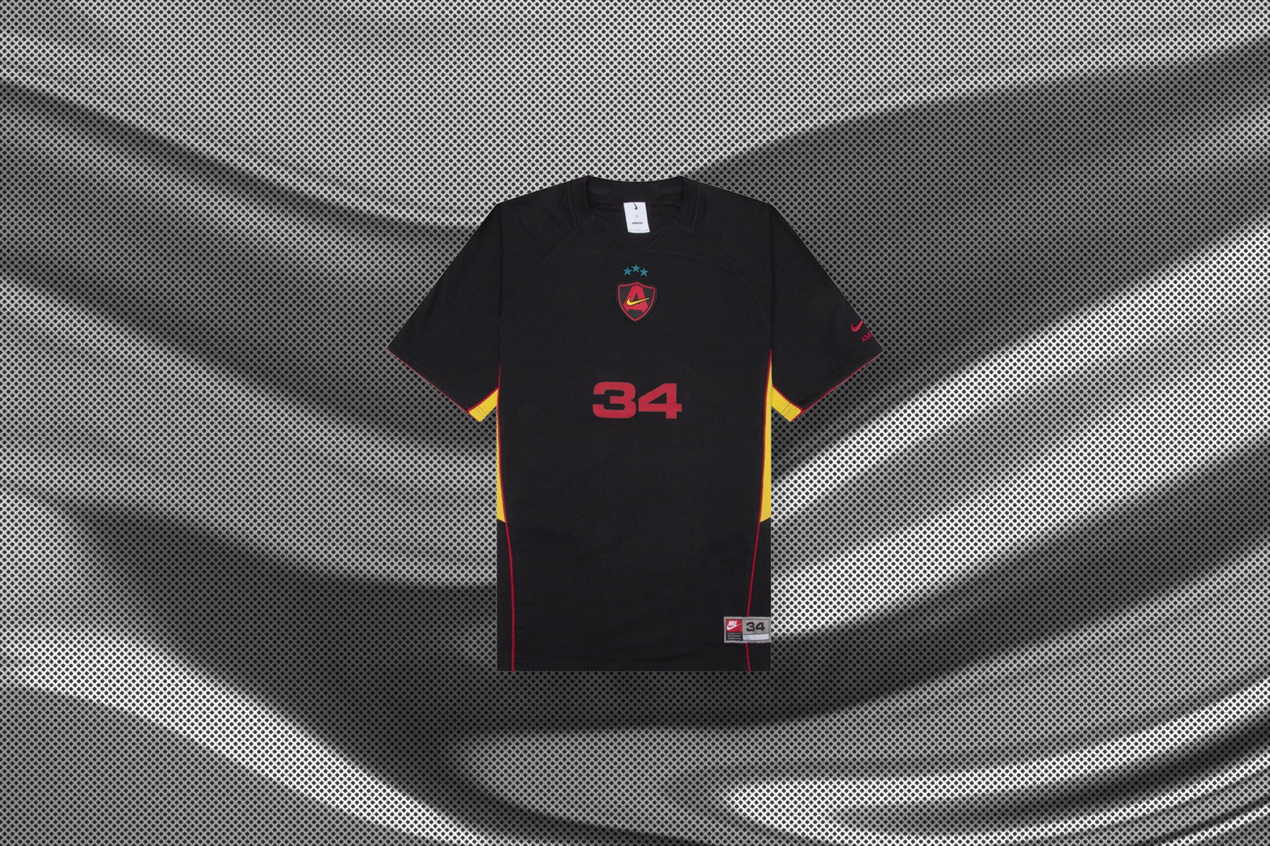 Nike x AMBUSH U NRG CN Jersey Top - Black/Vivid Sulfur - Image 8