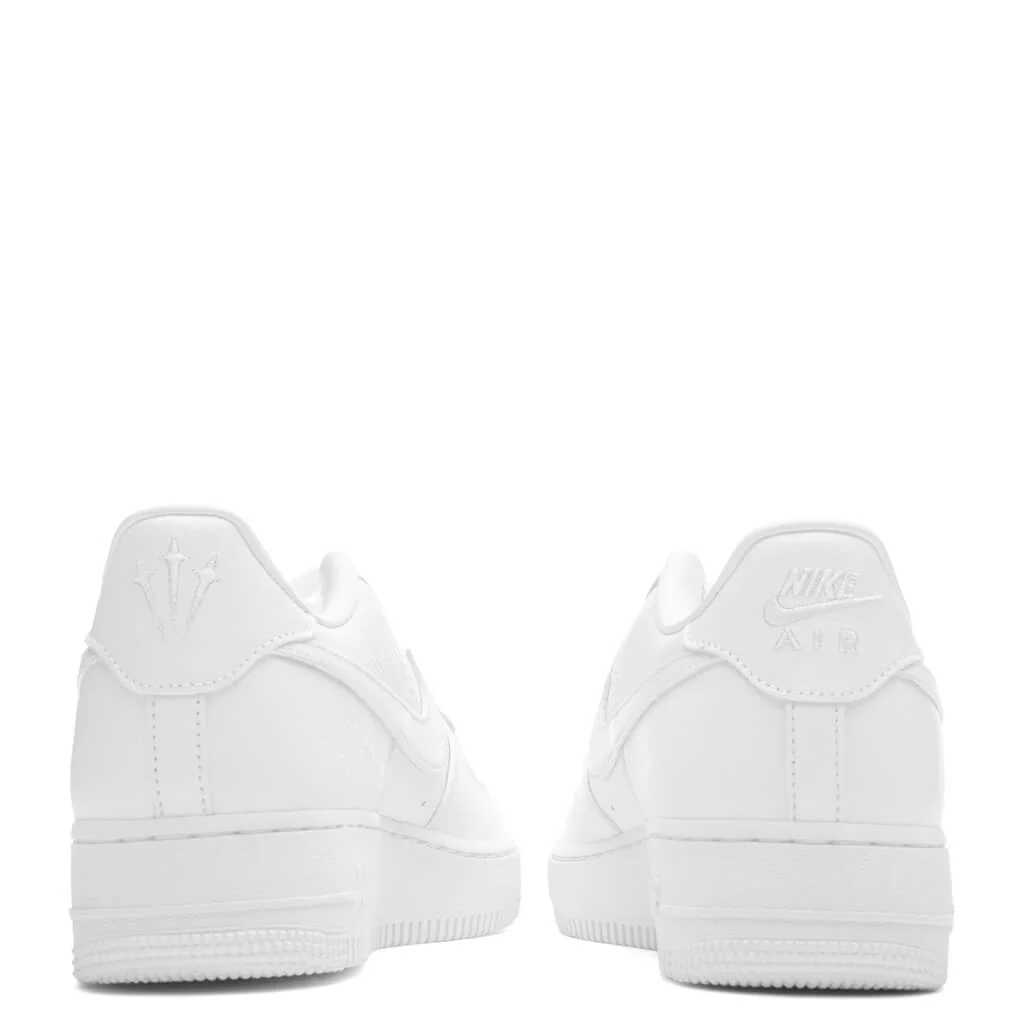 Nike x NOCTA Certified Lover Boy Air Force 1 Low (GS) - White/White - Image 4