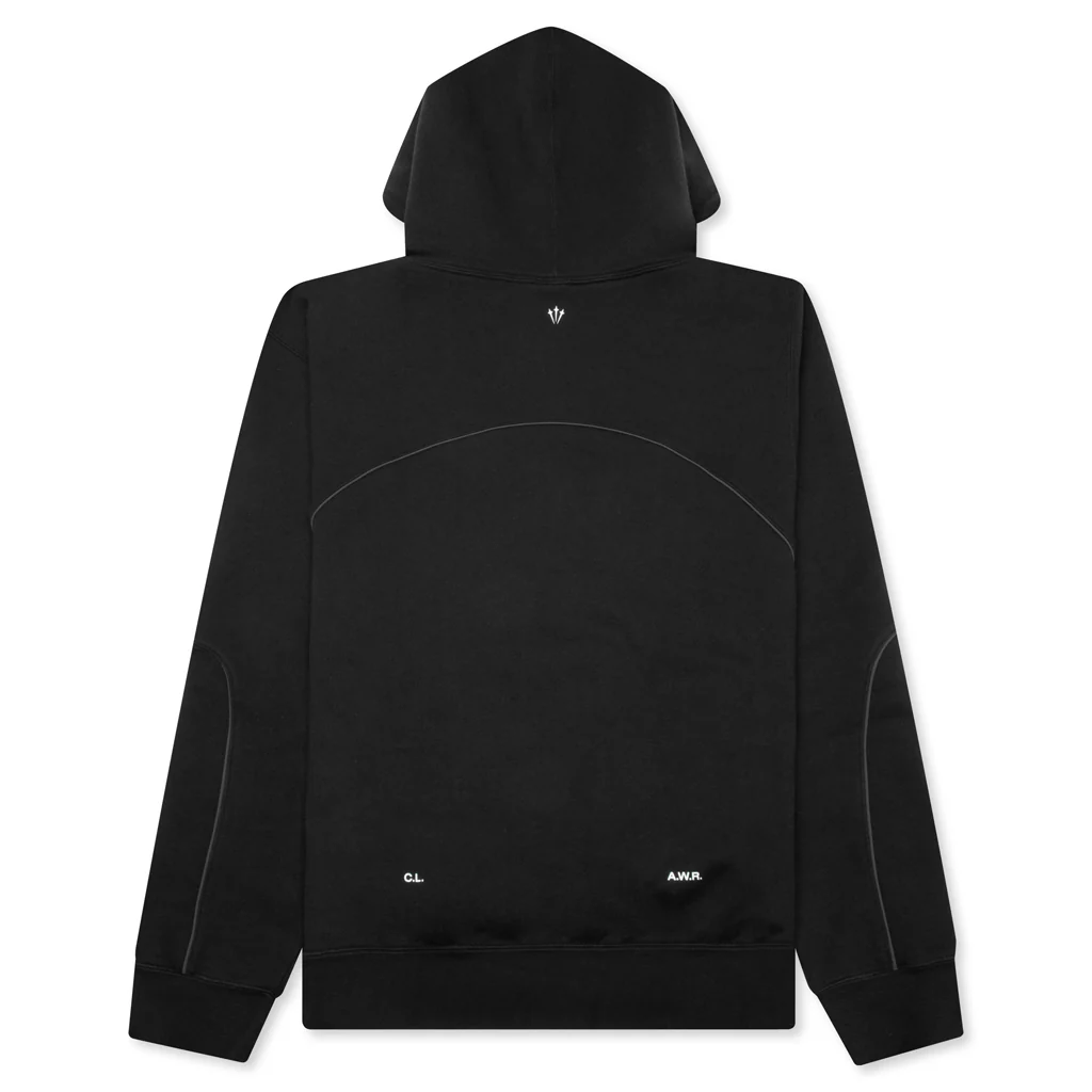 Nike x NOCTA Fleece CS Hoodie - Black/White - Image 2