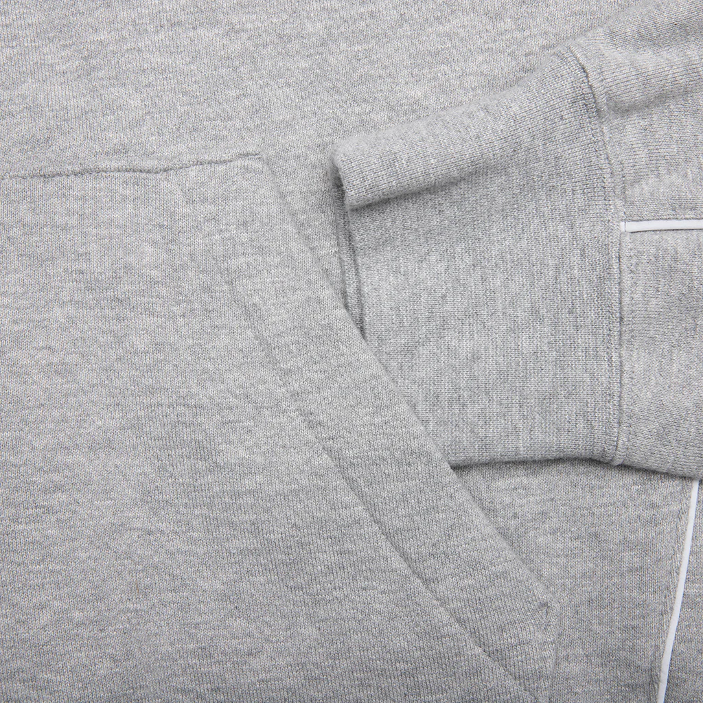 Nike x NOCTA Fleece CS Hoodie - Heather Grey/Matte Silver/Black - Image 5