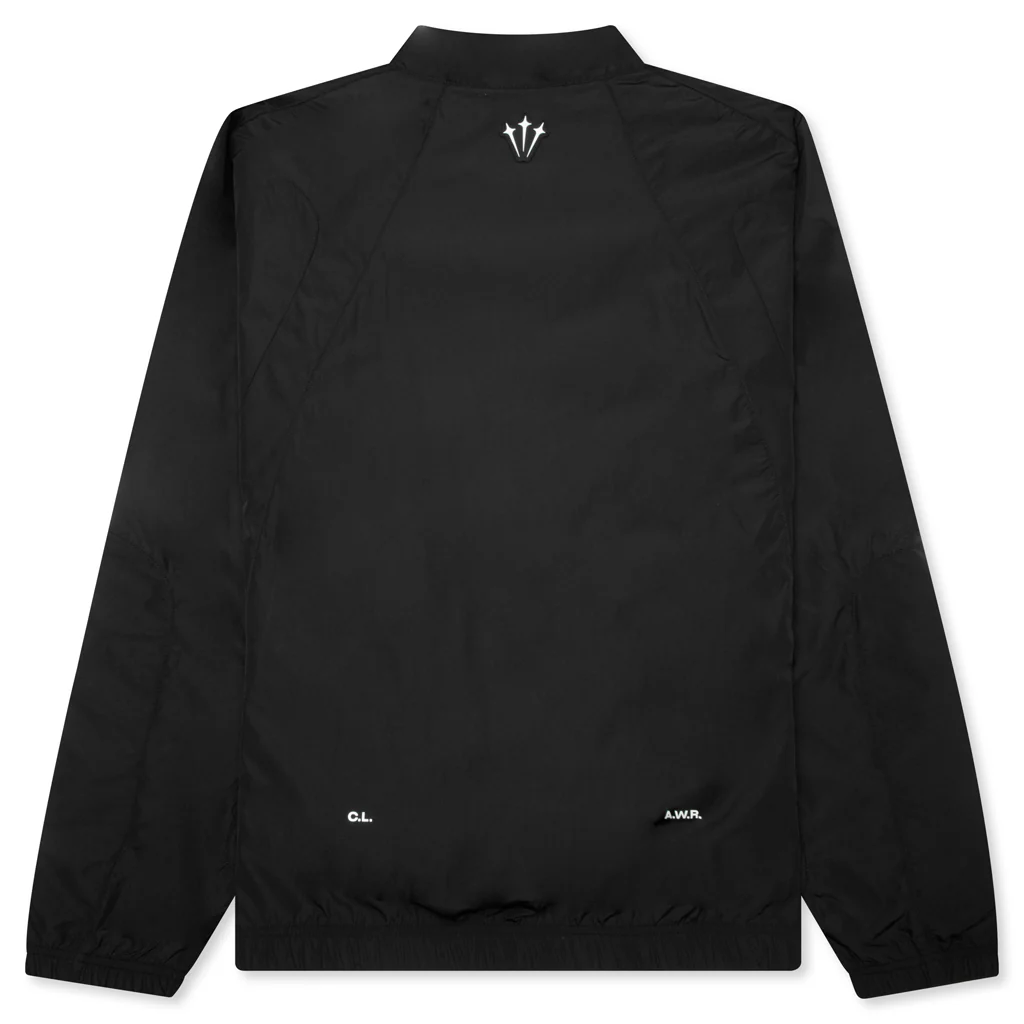 Nike x NOCTA NRG Cs Track Jacket Woven - Black/Black/White - Image 2