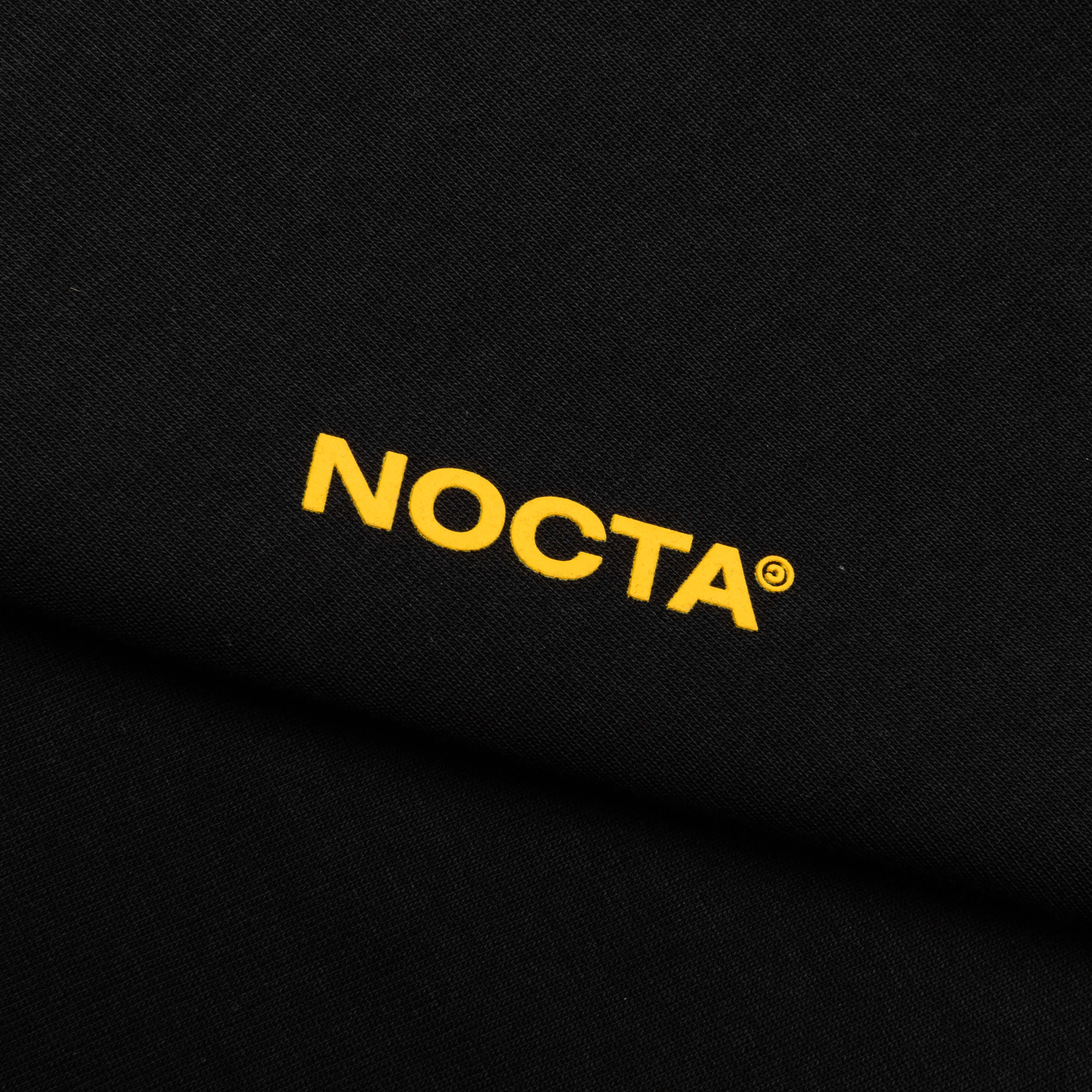 Nike x NOCTA Tech Fleece Crew - Black/University Gold - Image 5