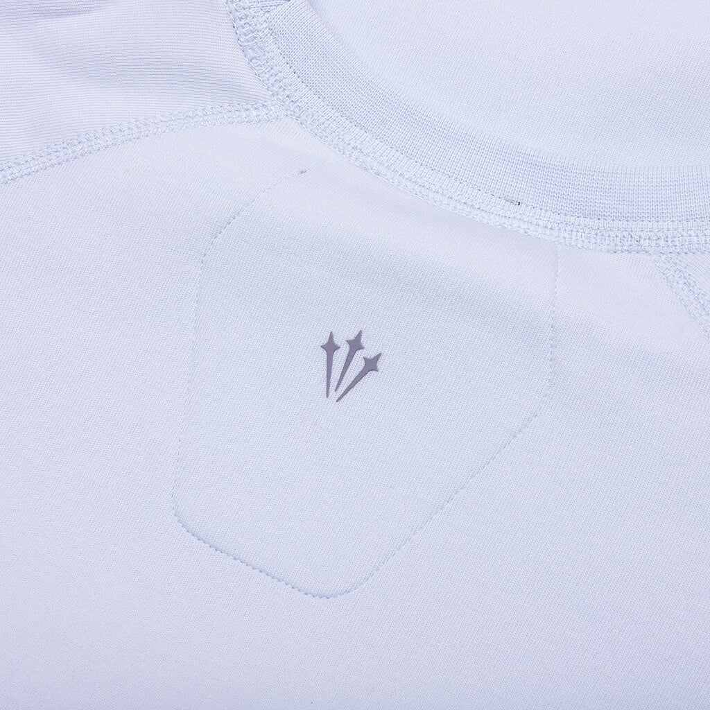 Nike x NOCTA Tech Fleece Crew - Palest Purple/Daybreak - Image 3