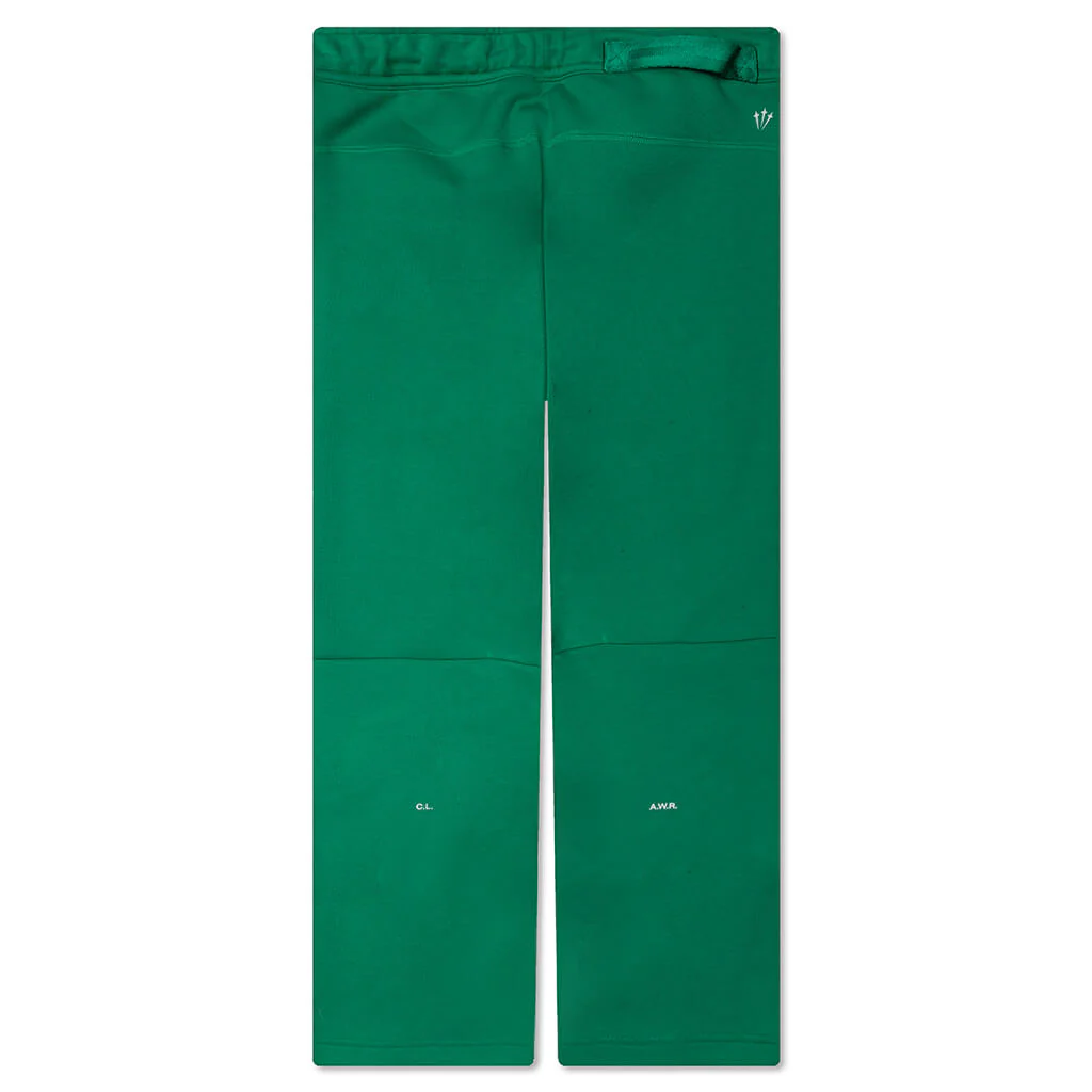 Nike x NOCTA Tech Fleece Open-Hem Pant - Stadium Green/Sail - Image 2
