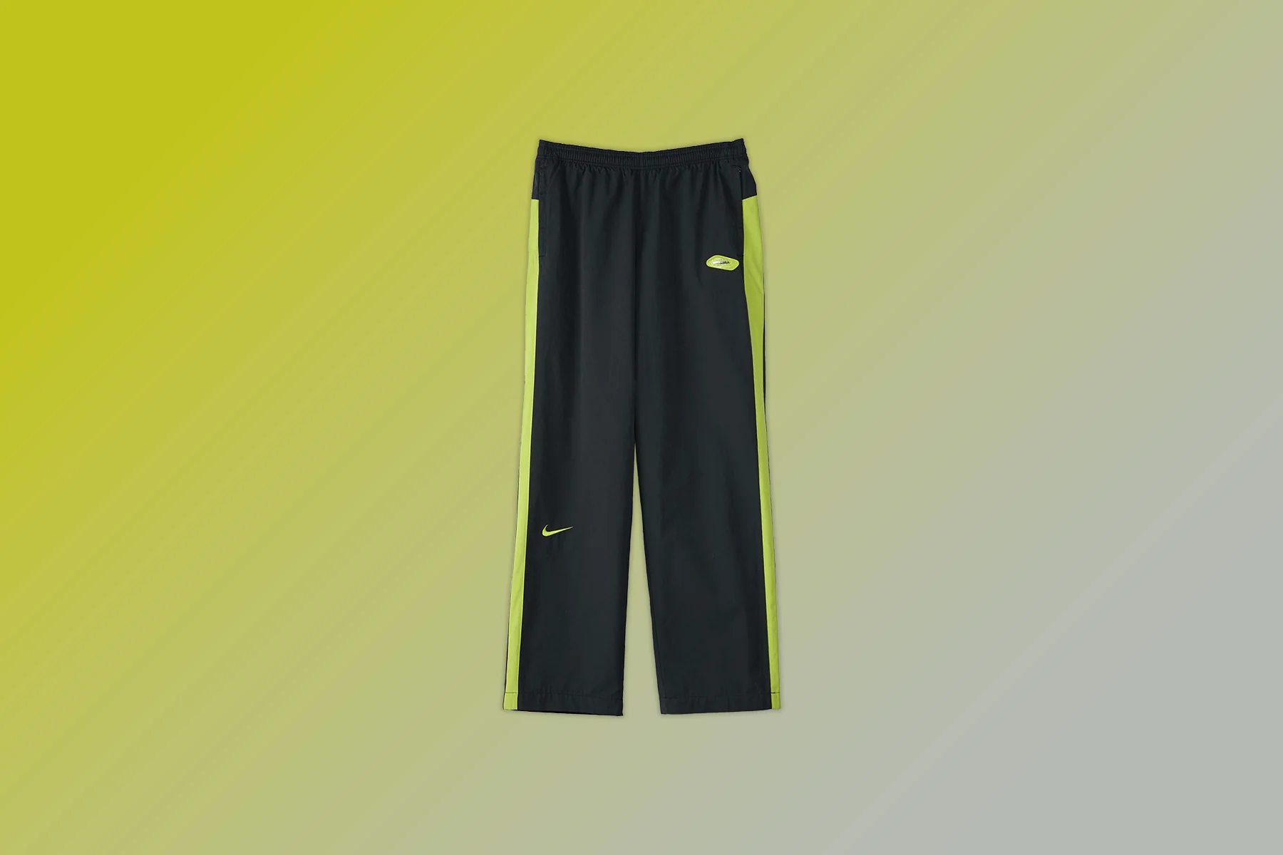 Nike x Patta Track Pants - Black/Cyber - Image 8
