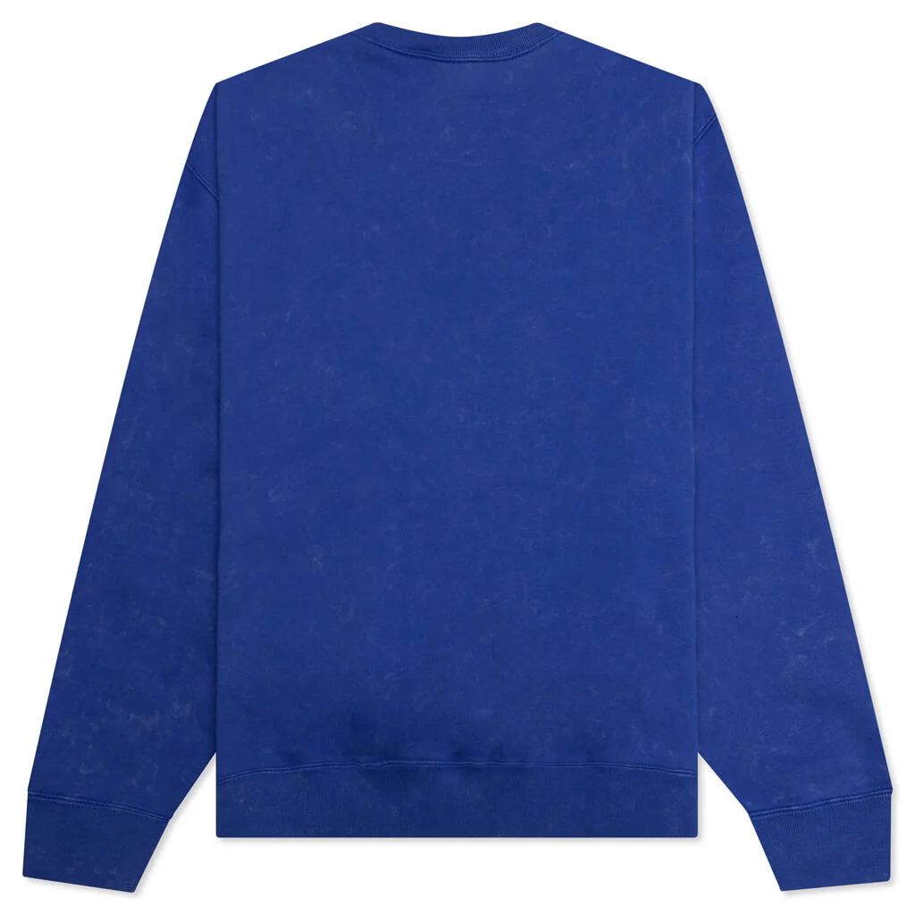 Nike x Stussy NRG Acid Wash Crew - Game Royal/Black/Black - Image 2