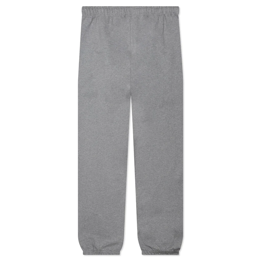 Nike x Stussy NRG Fleece Pant - Dark Grey Heather/Black - Image 2