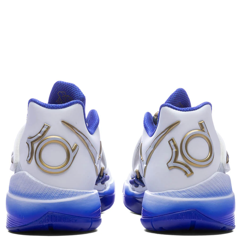 Zoom KD IV 'Alternate MVP' - Summit White/Hyper Royal/Metallic Gold - Image 4