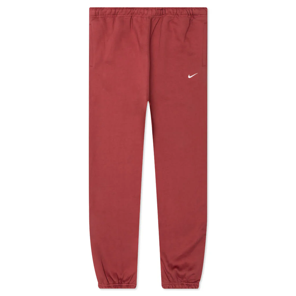 NikeLab Women's Fleece Trousers - Cedar/White