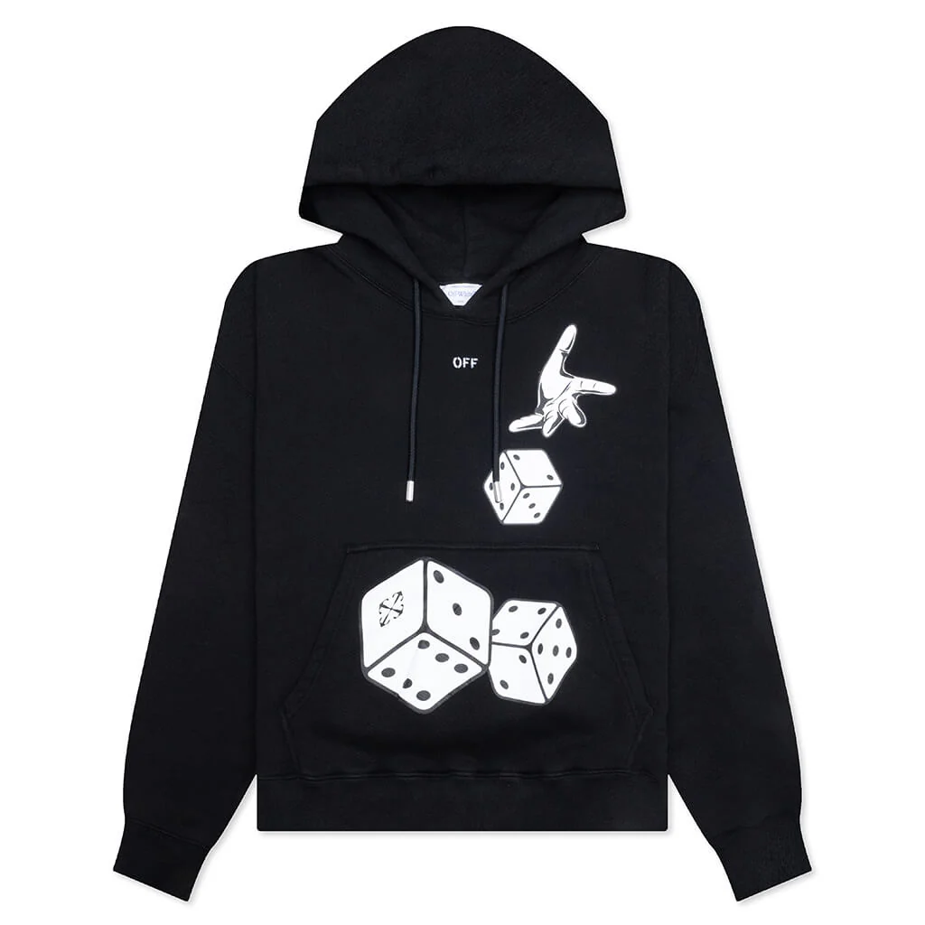Dices Skate Hoodie - Black/White